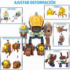 Maikerry BOSS Robot Set 5 en 1 - Figuras de acción juguetes para fa...