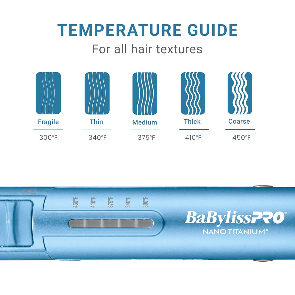 BaBylissPRO Nano Titanium Profesional Nano Light Ionic Dual-Voltage...