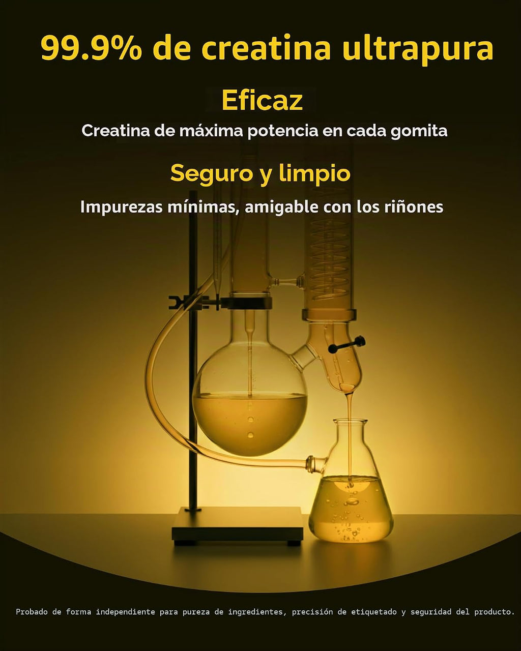 Inner Brightness Gomitas de monohidrato de creatina para hombres y...