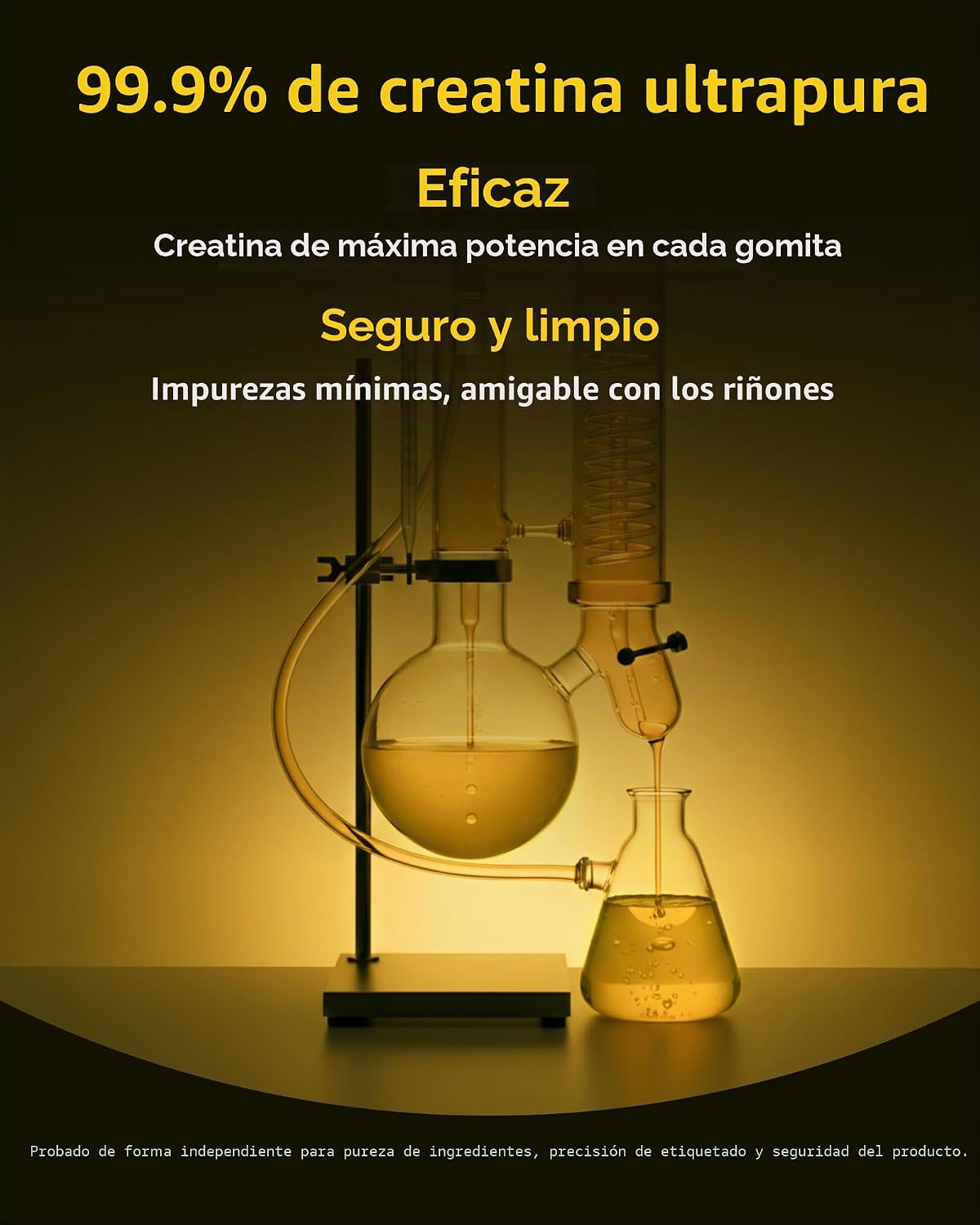 Inner Brightness Gomitas de monohidrato de creatina para hombres y...