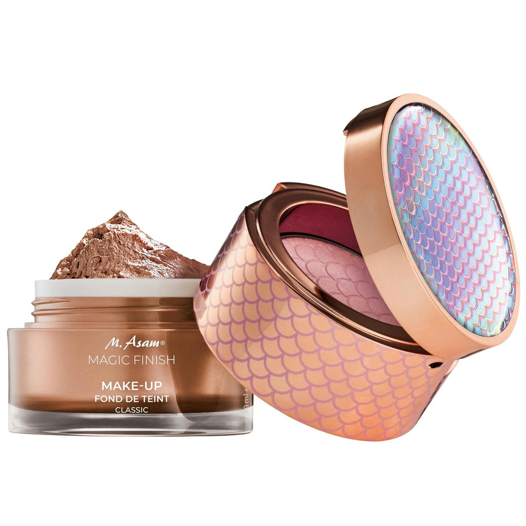 M. Asam Magic Finish Maquillaje 2 en 1 Classic &amp; Glow Blush Sof...