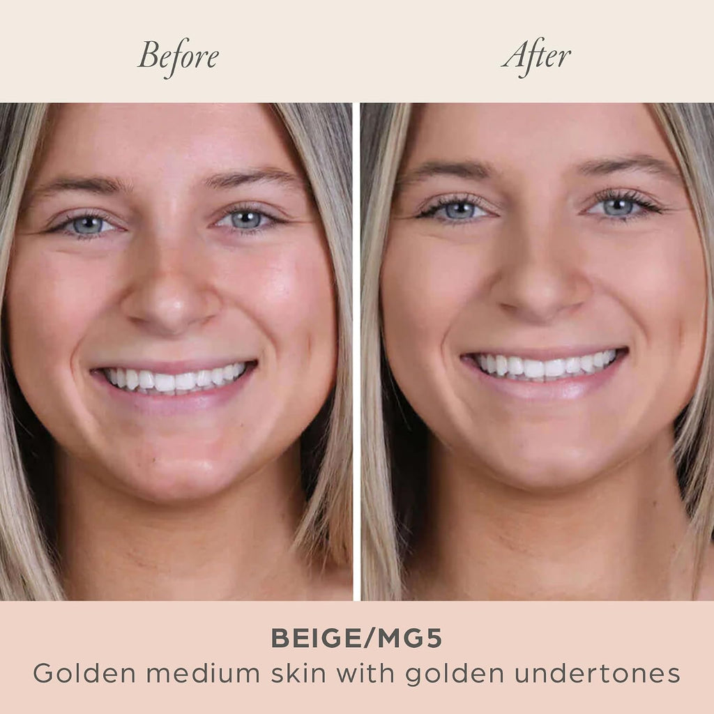 Base de maquillaje mineral prensada 4 en 1 PÜR con SPF 15
