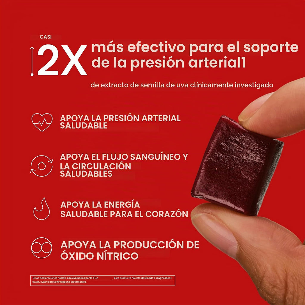 Humann SuperBeets Gomitas para el Corazón, Apoyo al Óxido Nítrico y...