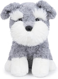 WEIGEDU Schnauzer - Juguete de peluche para perro, 10.6 pulgadas, c...