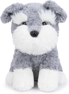 WEIGEDU Schnauzer - Juguete de peluche para perro, 10.6 pulgadas, c...