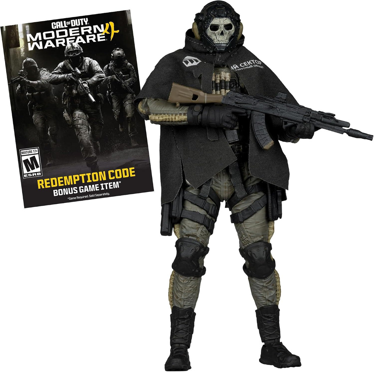 McFarlane Toys - Ghost (Call of Duty: Modern Warfare 4) Figura de a...