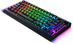 Razer Teclado inalámbrico BlackWidow V4 Pro 75% para juegos, interr...