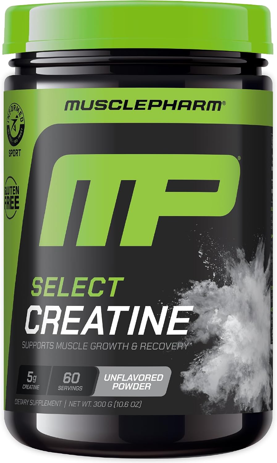 Muscle Pharm Creatina Monohidrato Polvo | Sin sabor - 60 porciones...