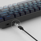 MageGee Teclado portátil 60% mecánico para juegos, retroiluminado R...