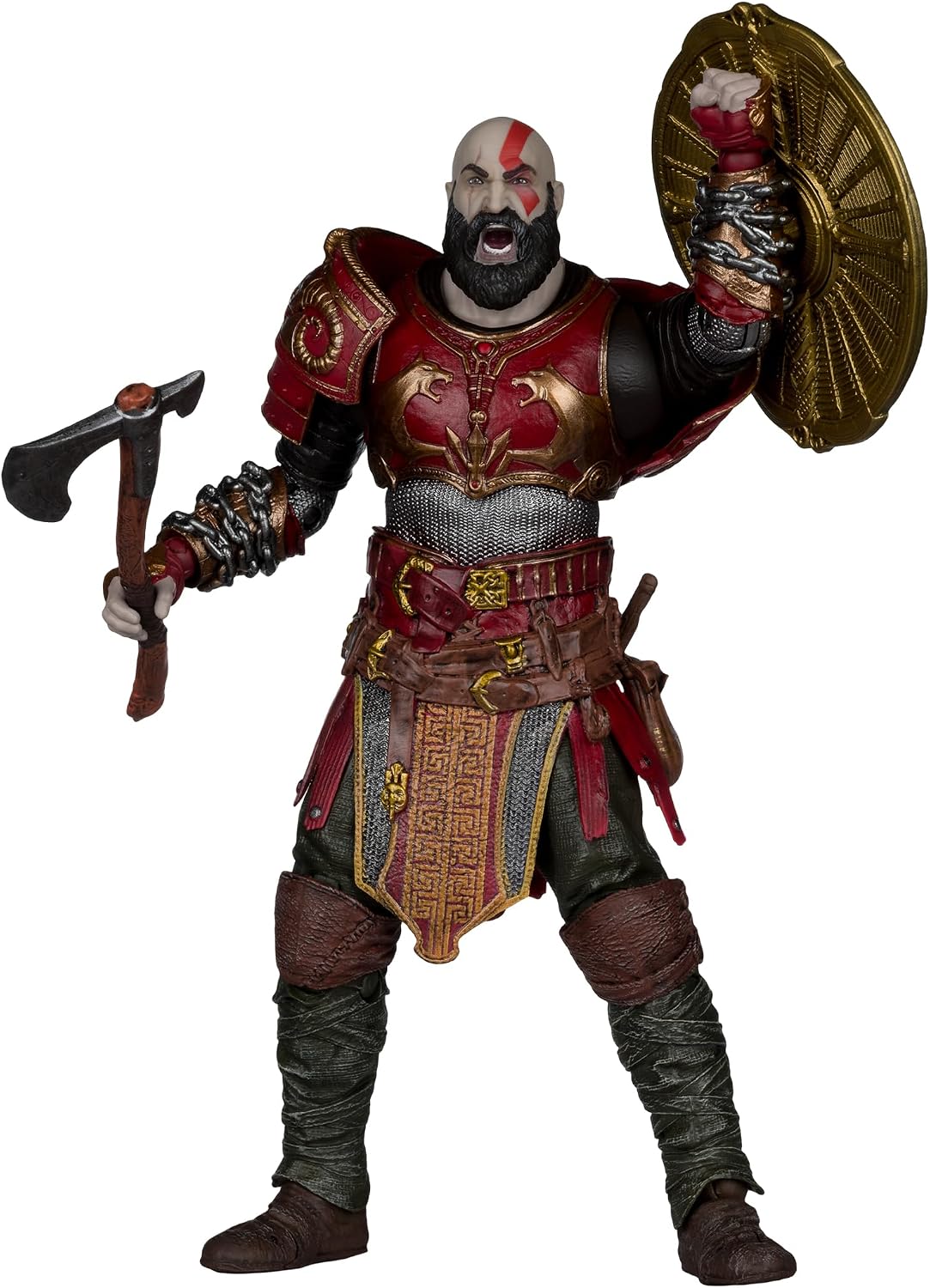 McFarlane Toys -God of War Kratos (God of War Ragnarok) Figura de a...