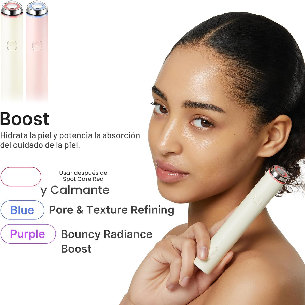 medicube Mini Booster Pro Plus Juego de dispositivos faciales compl...