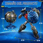 Hapystar Juguete Globo Transformable, 2 en 1 Se Transforma en Figur...