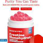 DANEW Pro Gomitas de monohidrato de creatina, 0.18 oz (120 unidades...