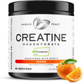 Muscle Feast Creapure Creatina Monohidrato en Polvo, Naranja (300g)...
