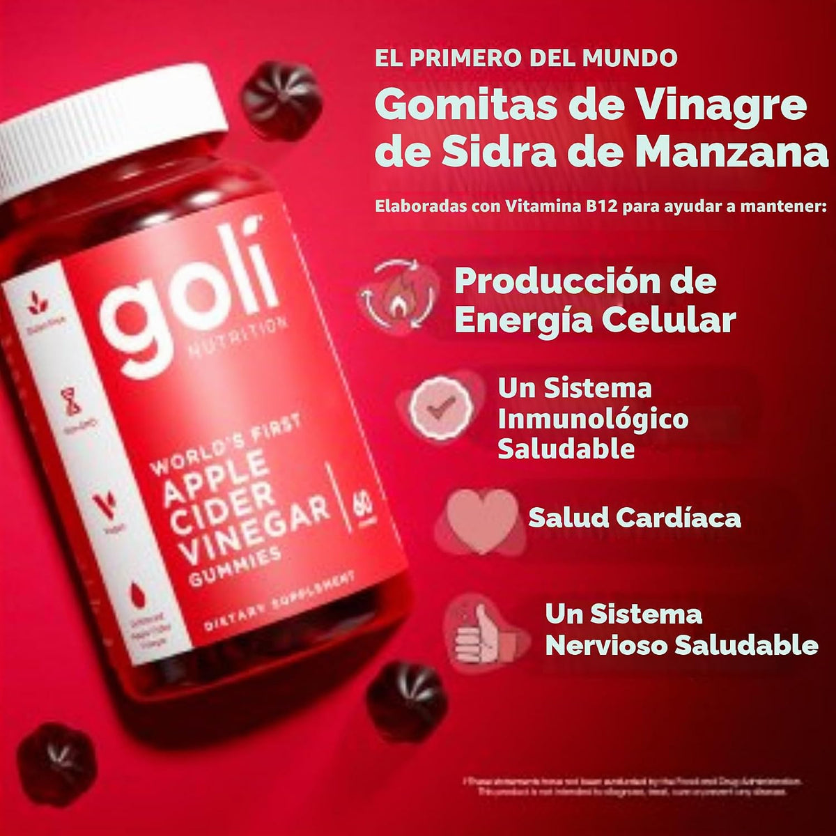 3 botellas del paquete Goli Favorites: suplementos de Ashwagandha K...