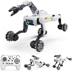 Perro robot inteligente con agarre, más de 30 acciones programables...