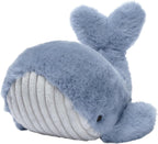Lambs &amp; Ivy Bubbles &amp; Squirt Peluche Suave de Ballena Azul...
