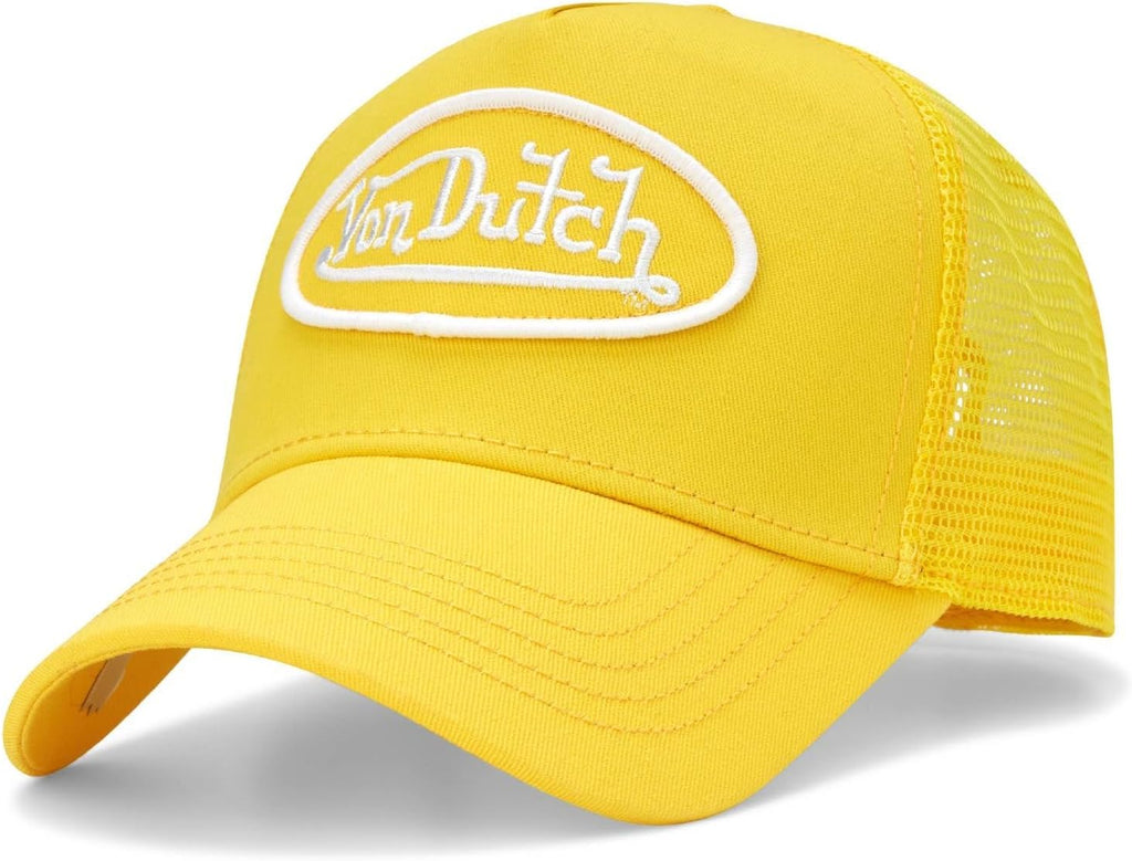 Von Dutch Gorra unisex de camionero \u2013 Gorra de béisbol retro c...