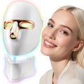 ONLUKY Máscara de terapia de luz roja Máscara facial LED recargable...