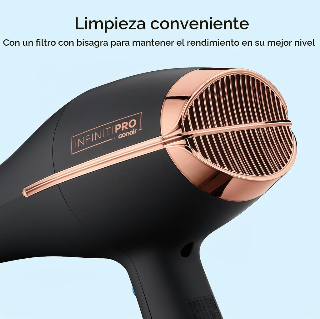 Conair InfinitiPRO Secador de pelo con difusor y concentrador, 1875...