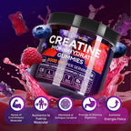 Swing Arm Gomitas de monohidrato de creatina, 8000 mg para hombres...