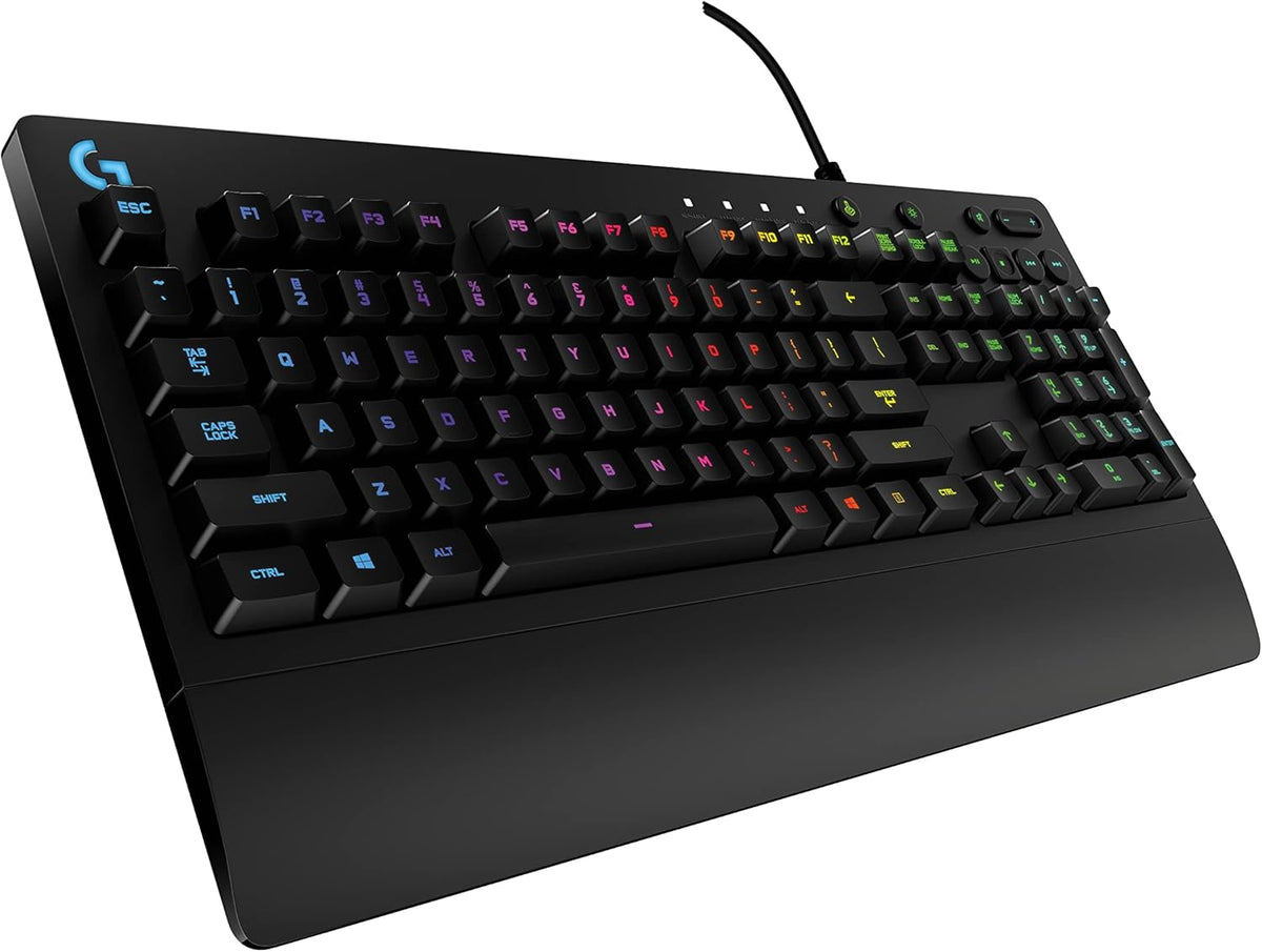 Teclado para juegos Logitech G213 Prodigy con cable RGB - Negro | L...