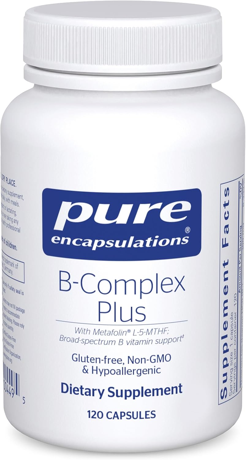 Pure Encapsulations B-Complex Plus - Suplemento de vitaminas B para...
