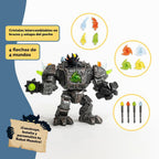 Schleich Eldrador - Robot maestro de 20 piezas con mini criatura -...