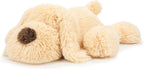 WEIGEDU Perro acostado Golden Retriever - Juguete de peluche, 21.6...