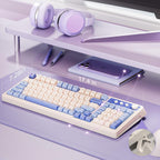 AULA Teclado inalámbrico S99, triple modo Bluetooth\/2.4GHz\/USB-C,...
