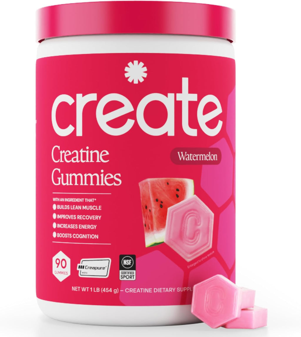 Create Gomitas de monohidrato de creatina para mujeres y hombres, s...