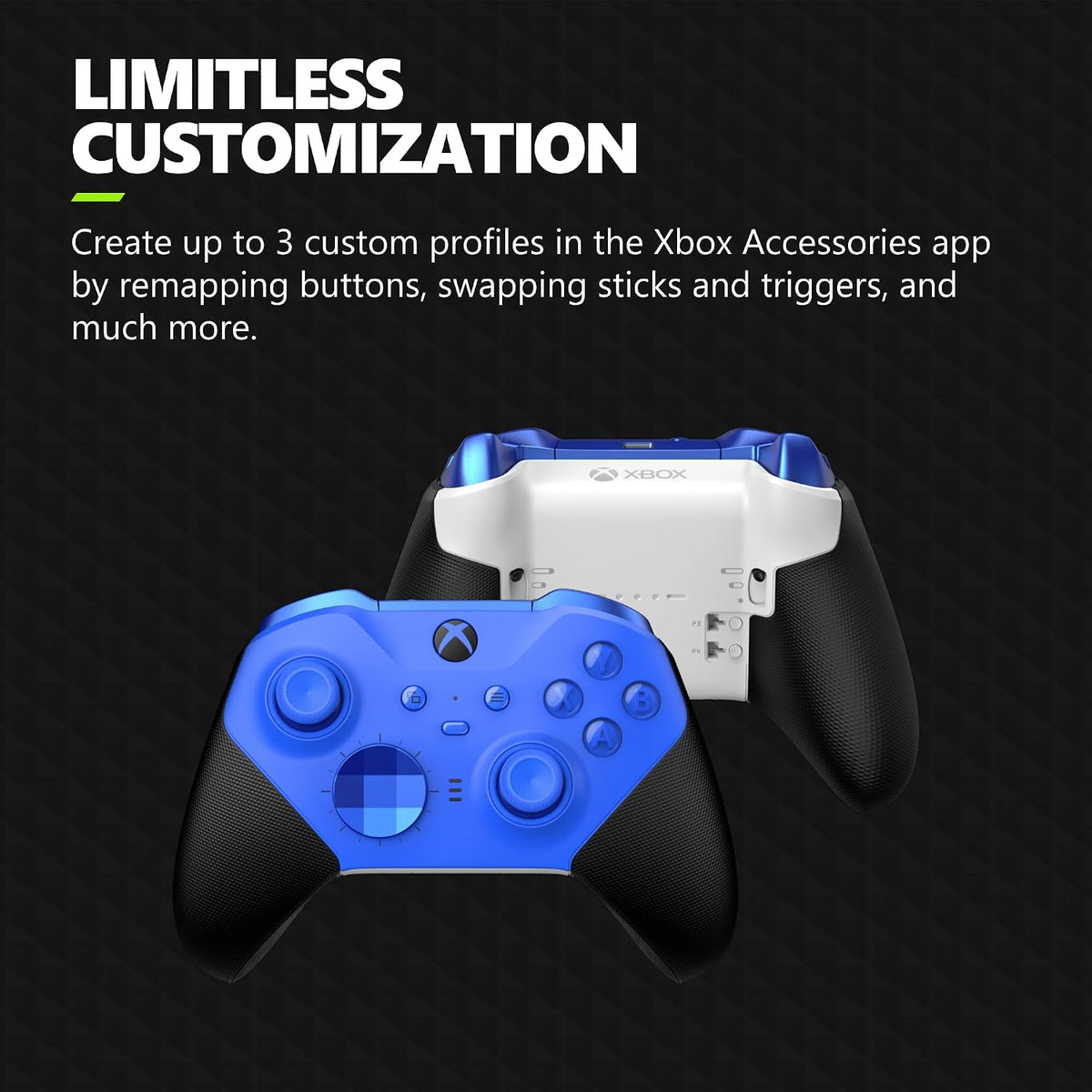 Controlador de juegos inalámbrico Xbox Elite Series 2 Core \u2013 B...