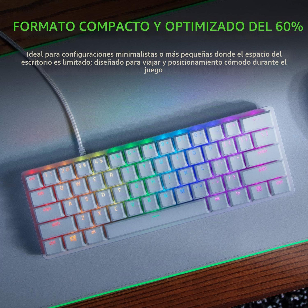 Razer Huntsman Mini 60% teclado para juegos, interruptores ópticos...
