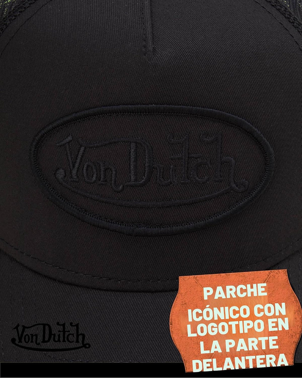 Von Dutch Gorra unisex de camionero \u2013 Gorra de béisbol retro c...