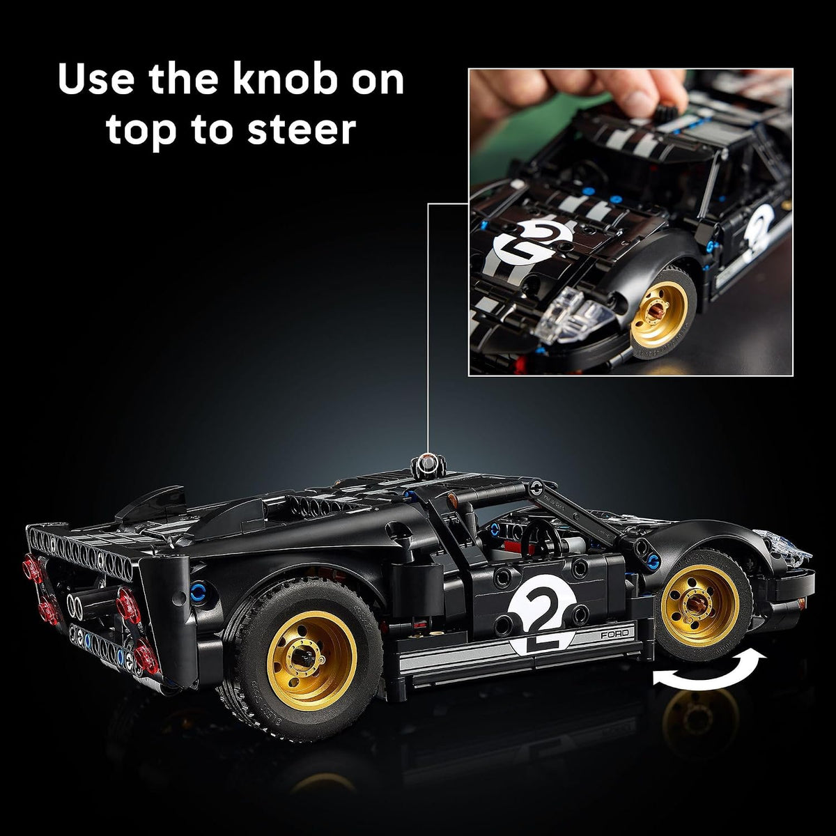 LEGO Technic Coche de carreras Ford GT40 MKII 1966 42223 | Juegos d...