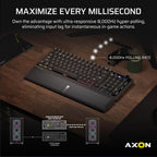 Teclado para juegos con cable CORSAIR Vanguard 96 RGB mecánico 96%...