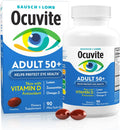 Bausch + Lomb Ocuvite Adult 50+ Suplemento de vitaminas y minerales...