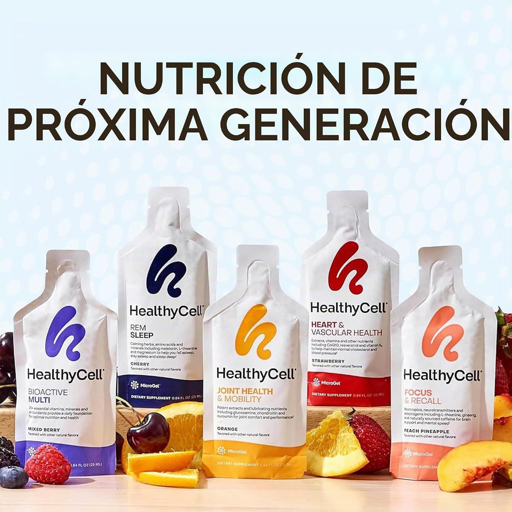 HealthyCell Bioactive Multi - Multivitamínico líquido diario para h...
