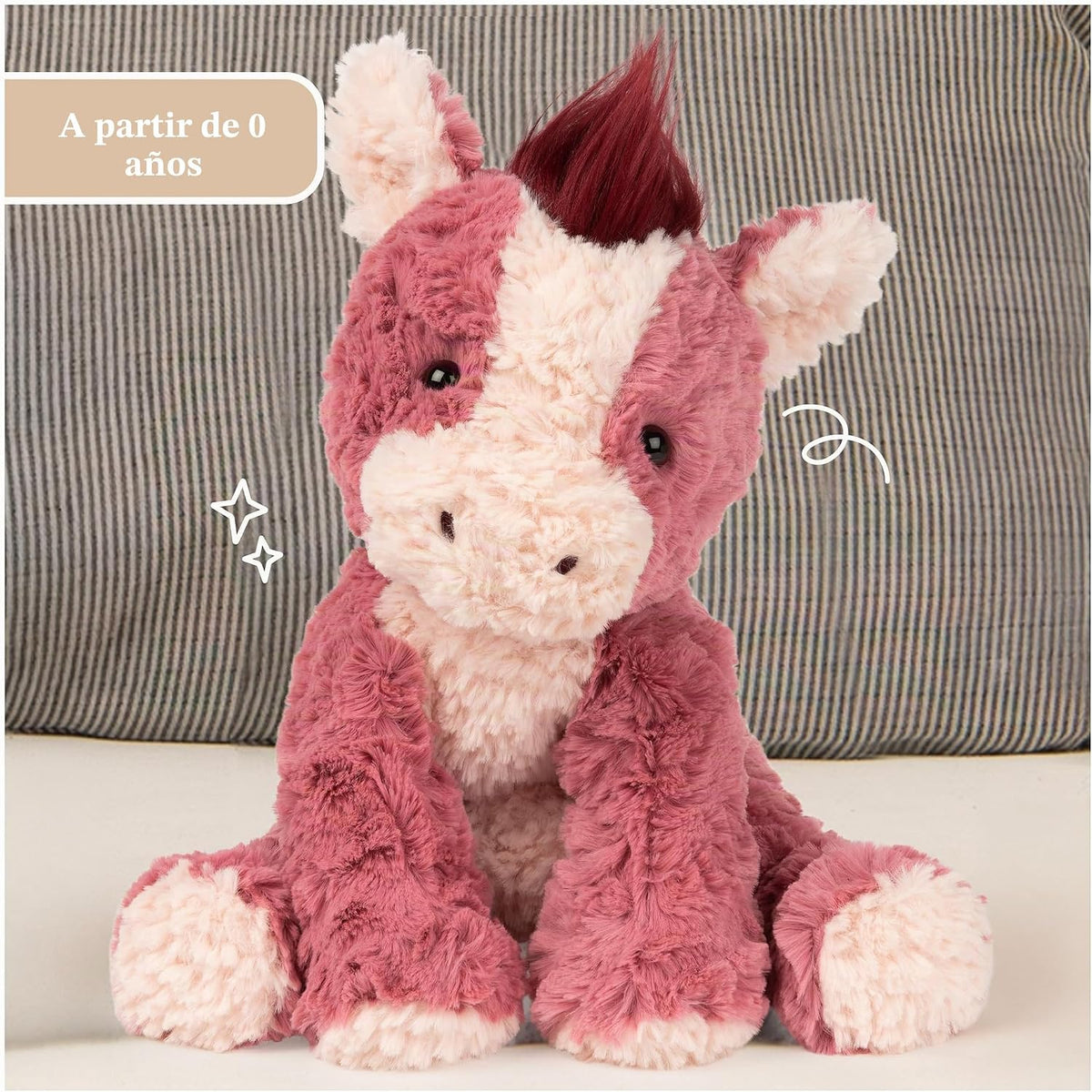 GUND Cozys Collection Caballo juguete sensorial de peluche de 10 pu...
