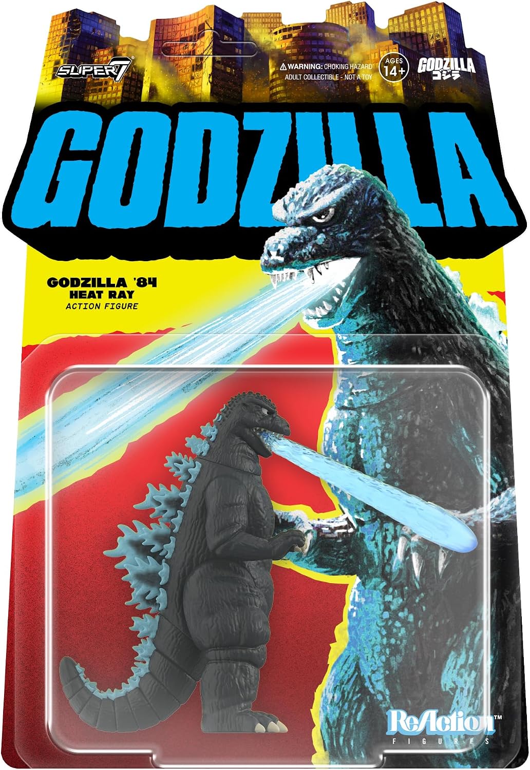 Figura de reacción Super7 Toho Godzilla '84 (Heat Ray) - Figura de...
