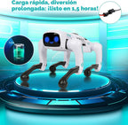Dingdongwu - Perro robot inteligente para niños, mascota robótica d...