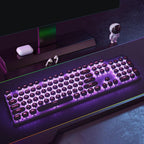 Redragon K710 Teclado mecánico inalámbrico para juegos, color rosa...