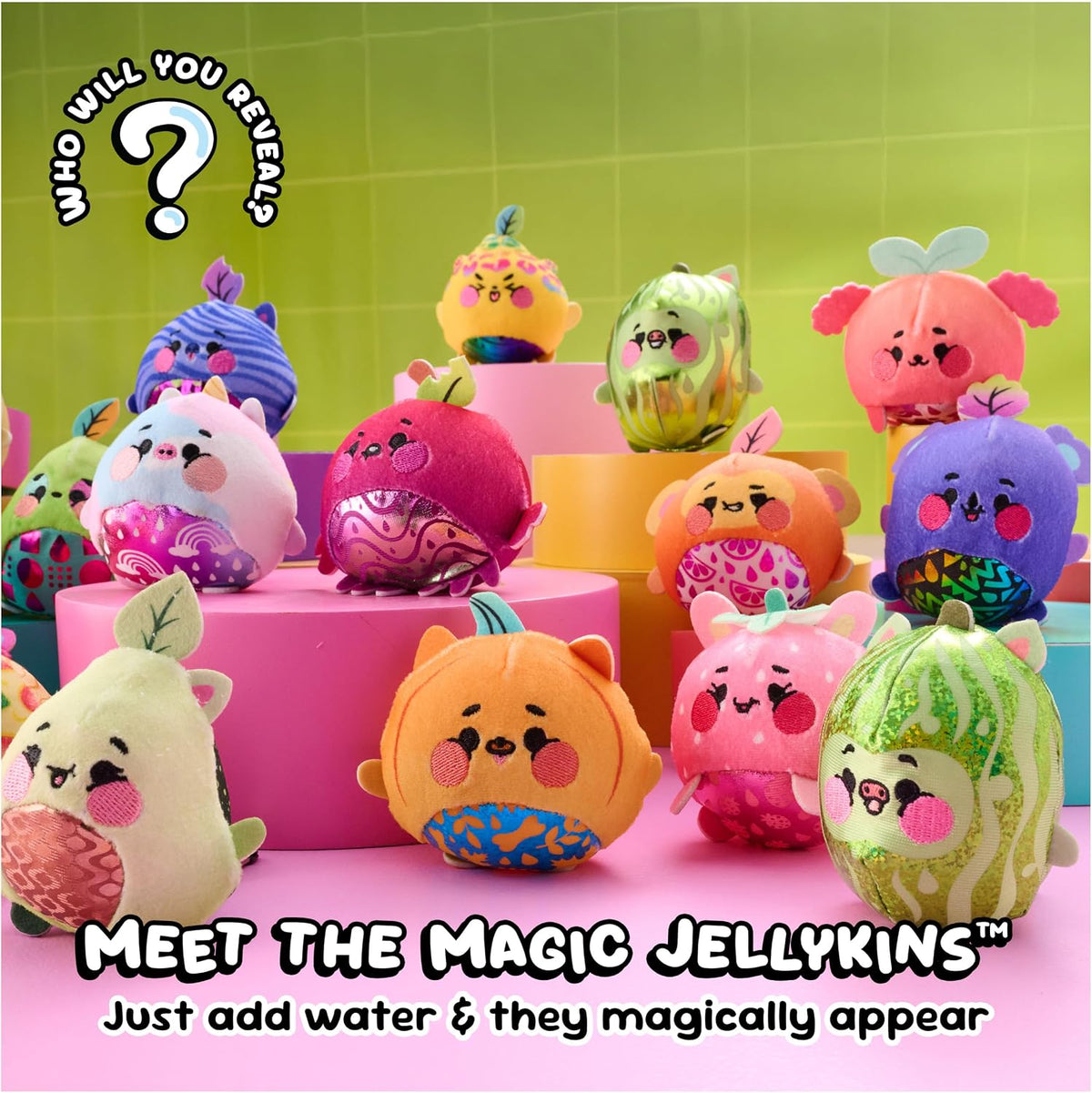 Magic Jellykins Juguete sorpresa activado por agua de 3 pulgadas |...