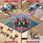 Fosgoit Juguete de auto de acrobacias RC con detección de gestos pa...