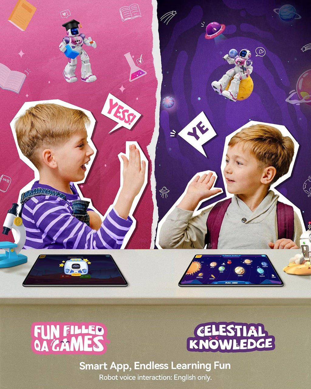 Ruko 6088 Robot bailarín para niñas con control por APP, control re...
