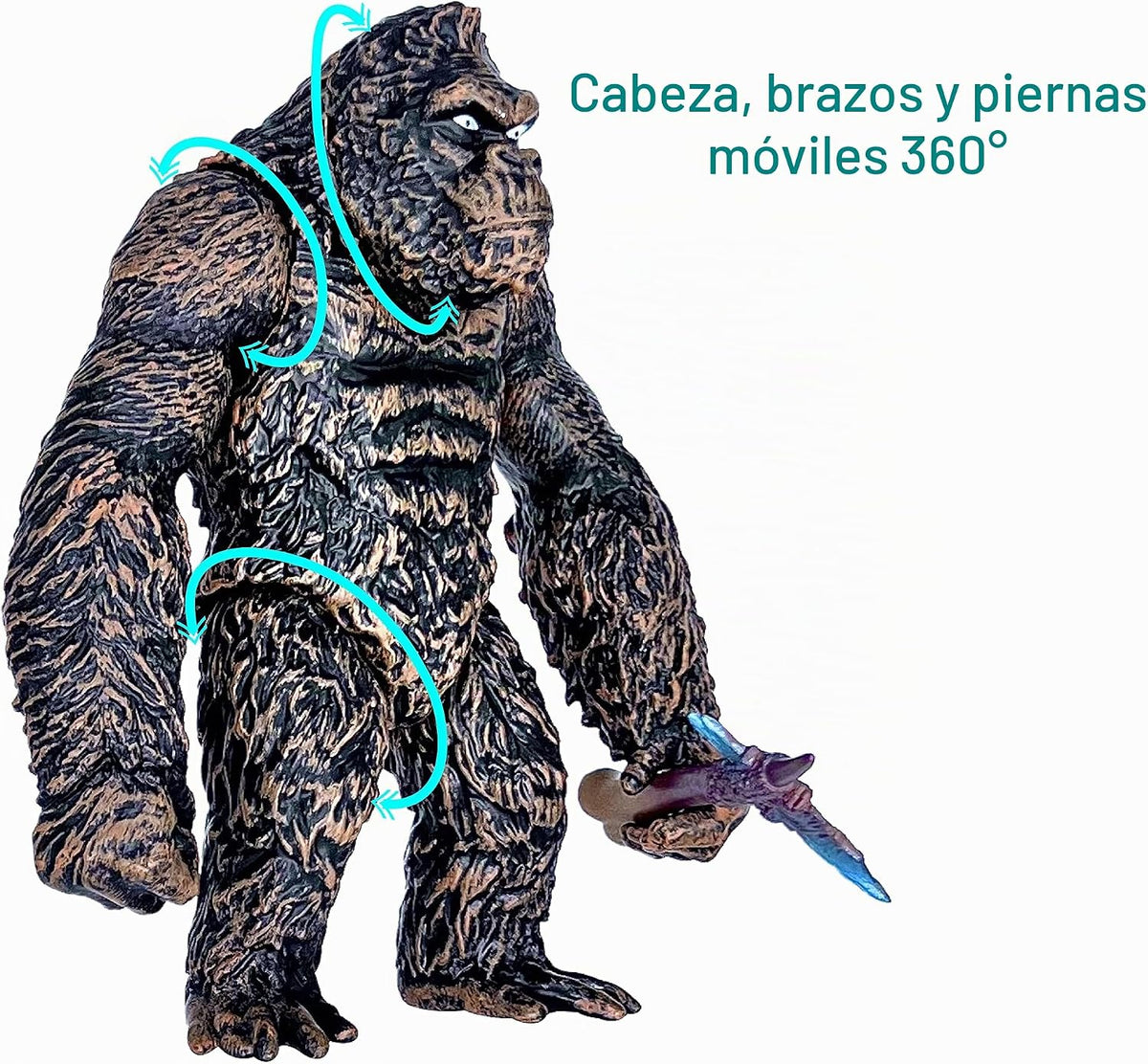 TwCare Juego de 2 figuras de acción de juguete legendarias Shin Mon...