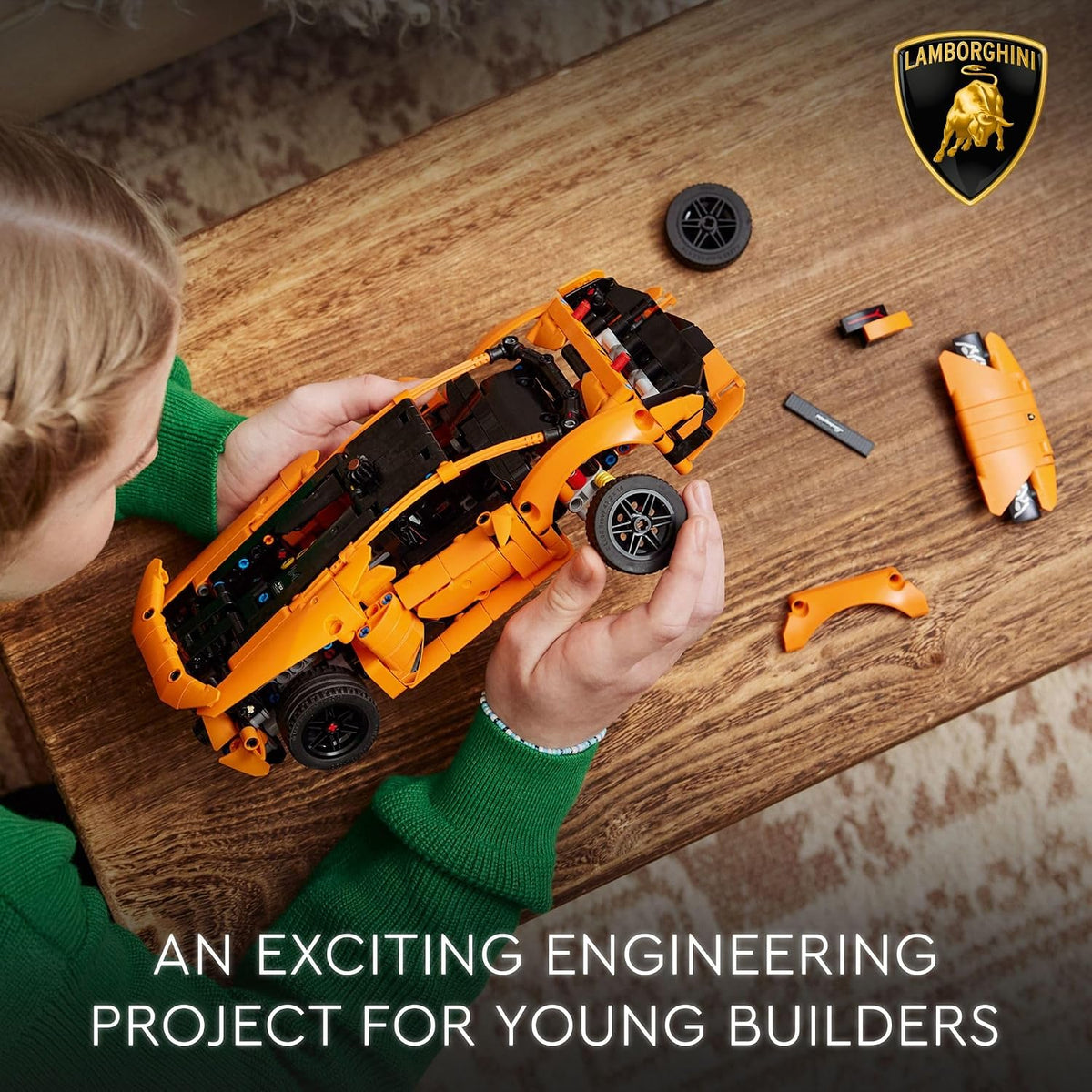 LEGO Technic Lamborghini Huracán Tecnica Orange Toy Cars \u2013 Jug...