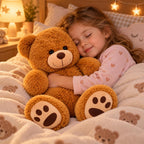 LotFancy Teddy Bear - Peluche de peluche suave de 20.0 in, color ma...