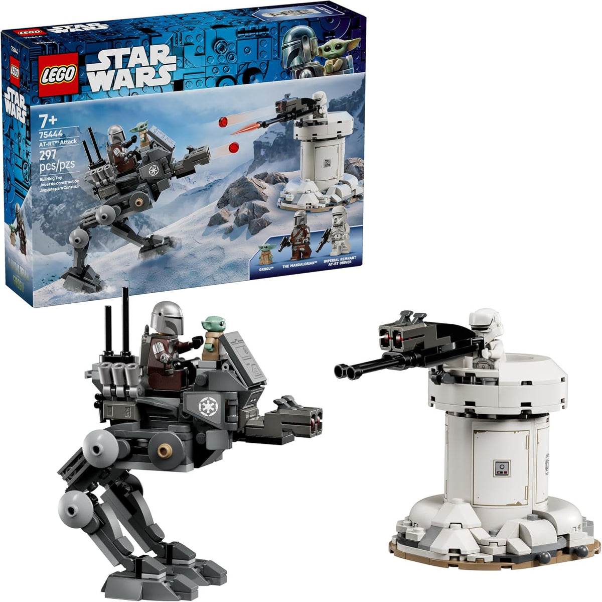 LEGO Star Wars AT-RT Attack - Juguete de construcción para niños y...