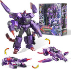 QUANTUM HEROES DINOSTER Robot transformable 3 en 1 Mosa Storm, 8.66...